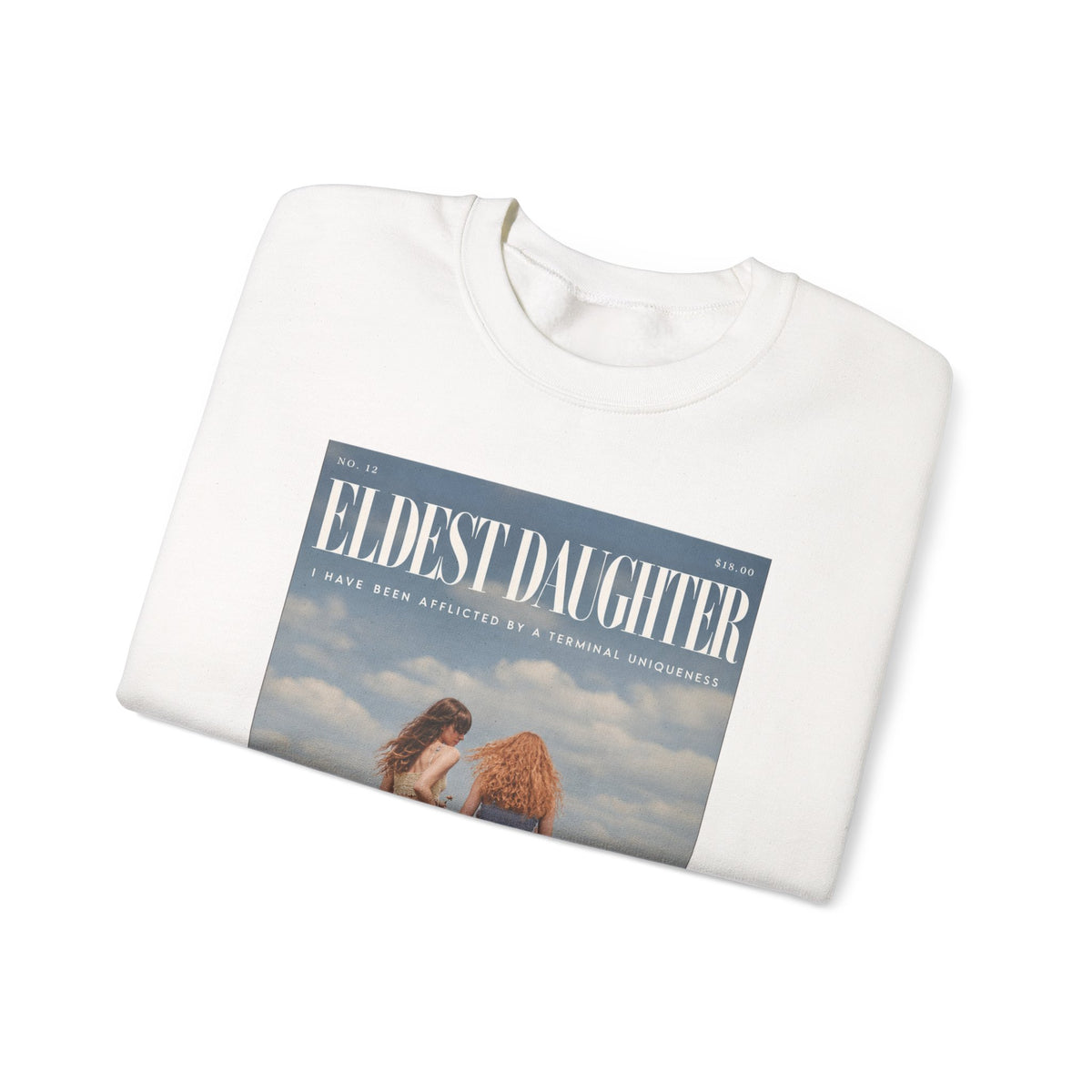 Eldest Daughter Graphic Sweatshirt – Vintage Field Photo Crewneck