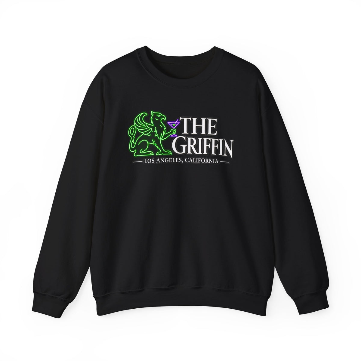 Griffin Bar Crewneck Sweatshirt — "The Griffin" Los Angeles Logo