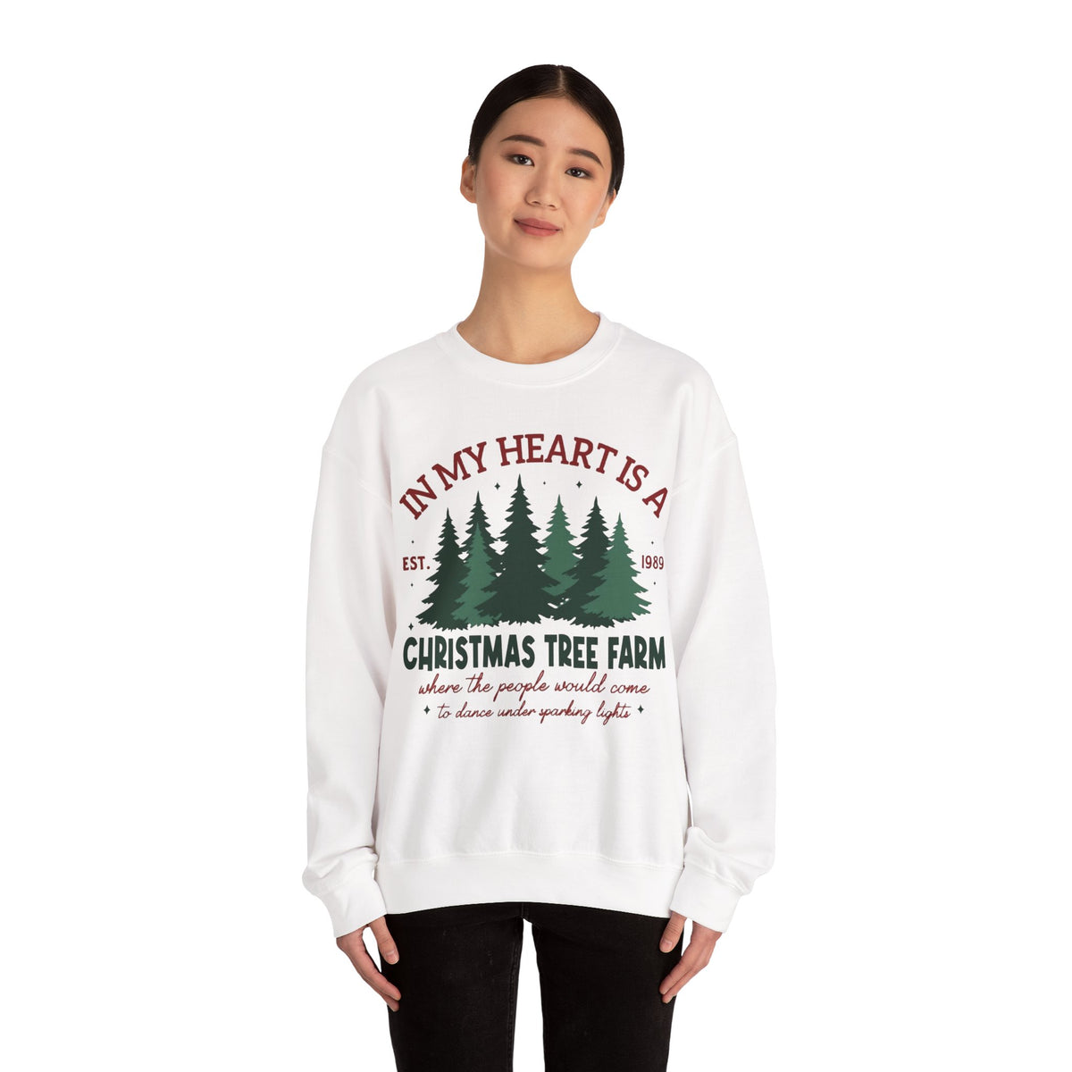 Christmas Tree Farm Holiday Crewneck