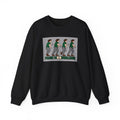 Dance Move Crewneck Sweatshirt — 'Panic! No, I'm Just Dancing' Graphic