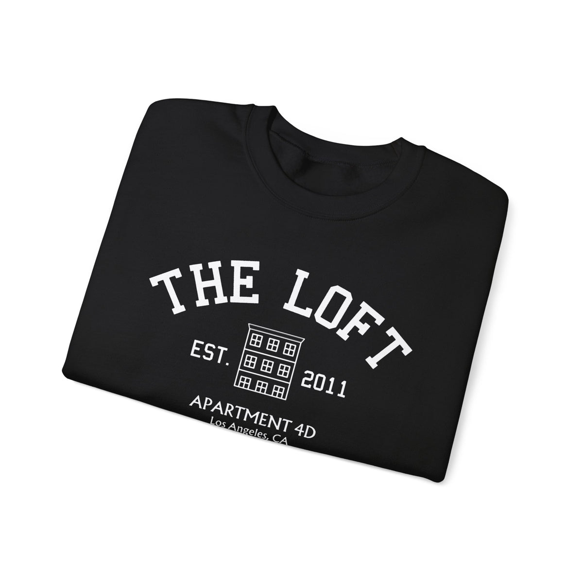 The Loft Crewneck Sweatshirt — 'The Loft' Apartment Graphic Pullover