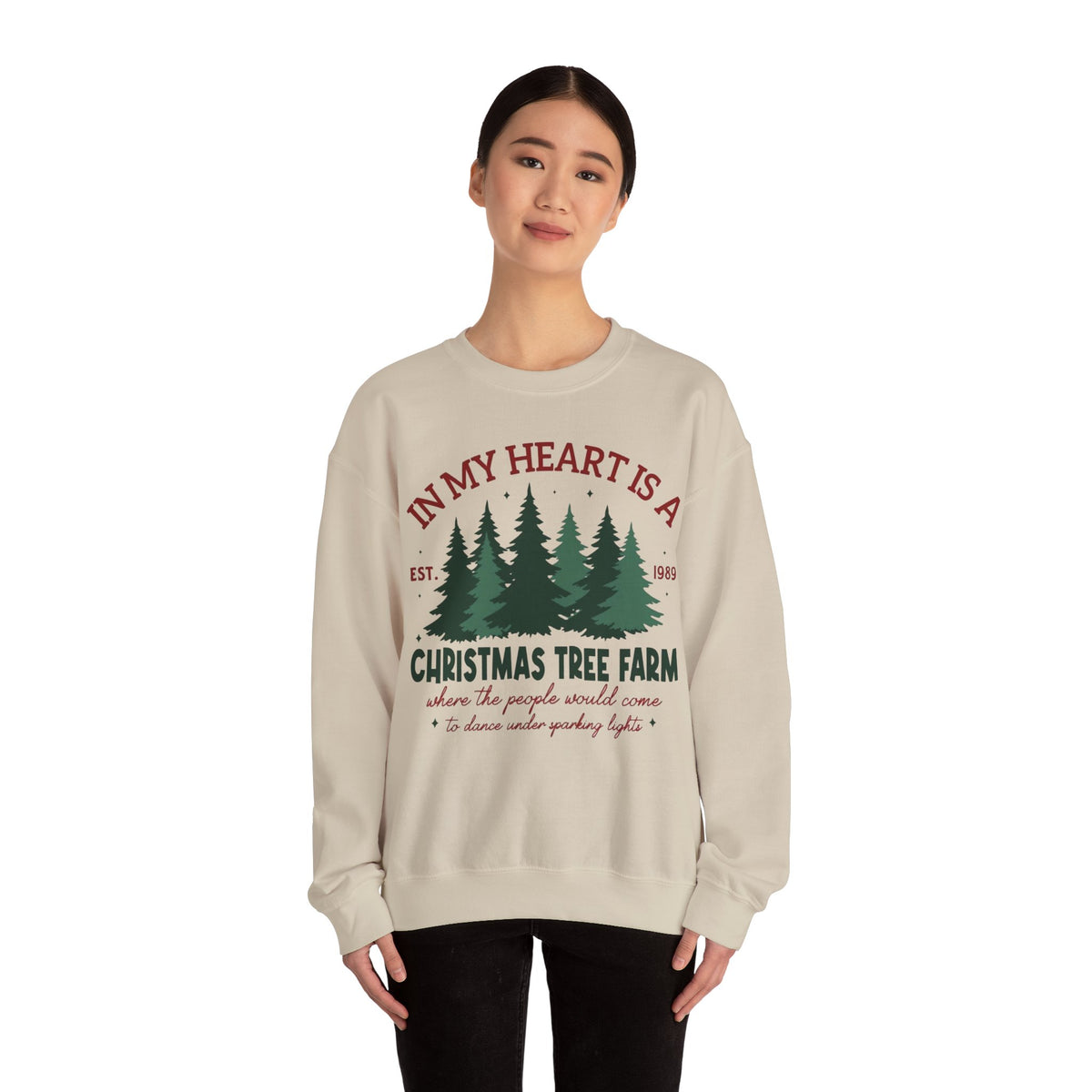 Christmas Tree Farm Holiday Crewneck