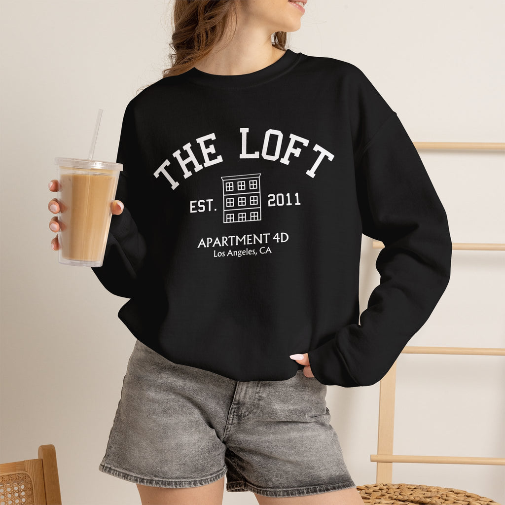The Loft Crewneck Sweatshirt — 'The Loft' Apartment Graphic Pullover