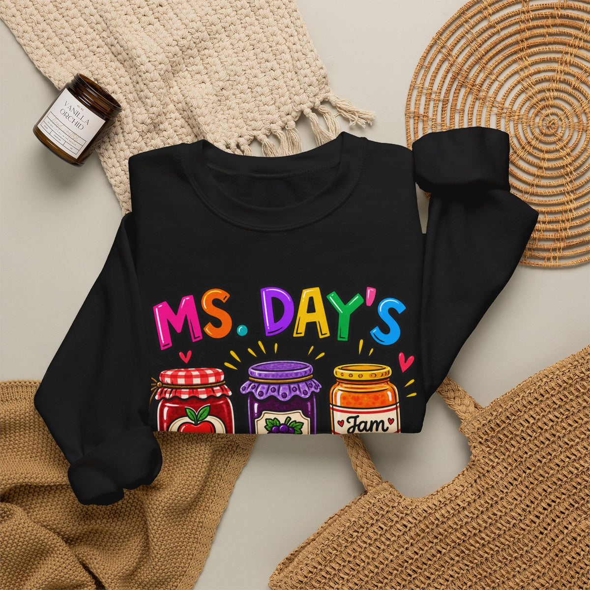 "Ms. Day's Jam Boree" Colorful Teacher