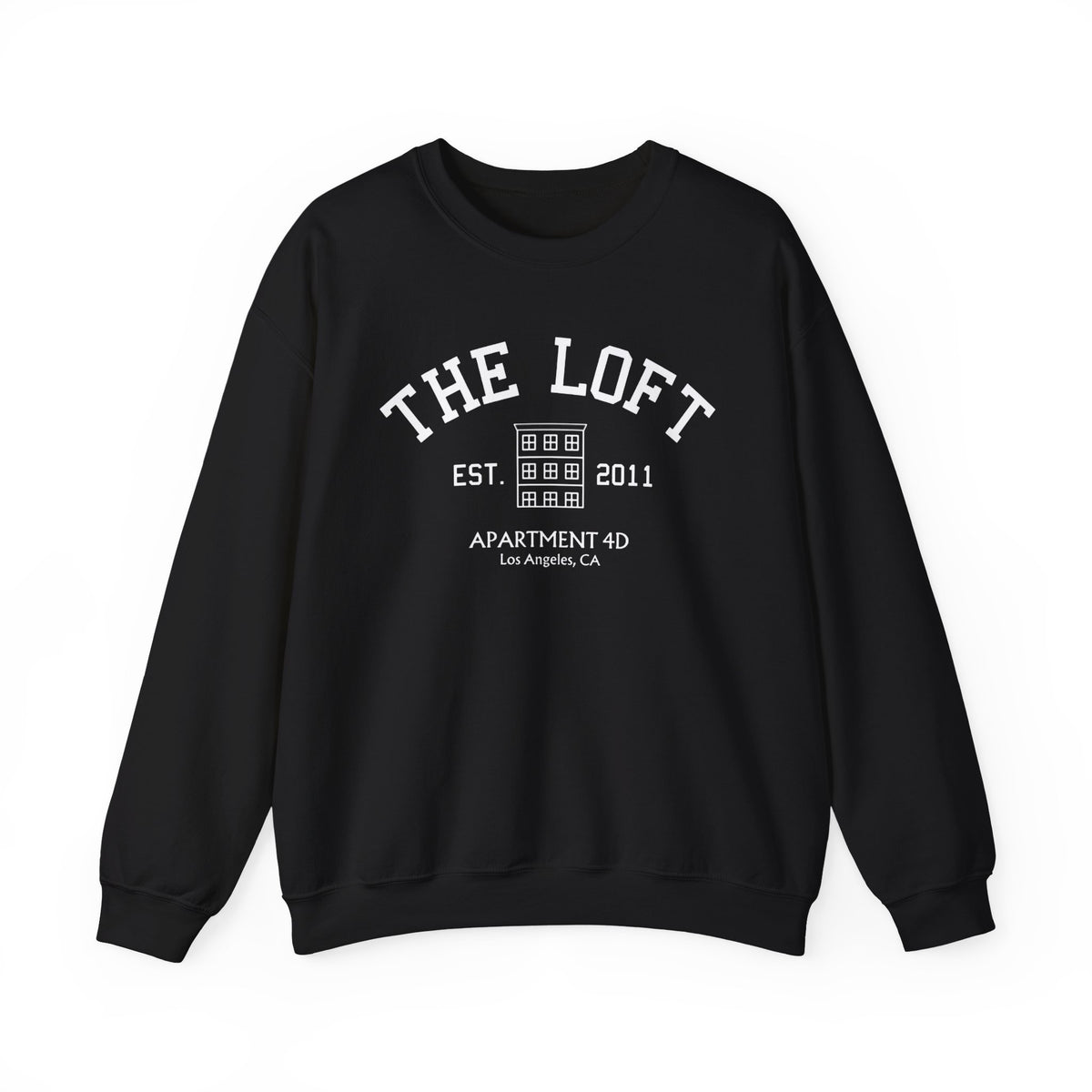 The Loft Crewneck Sweatshirt — 'The Loft' Apartment Graphic Pullover