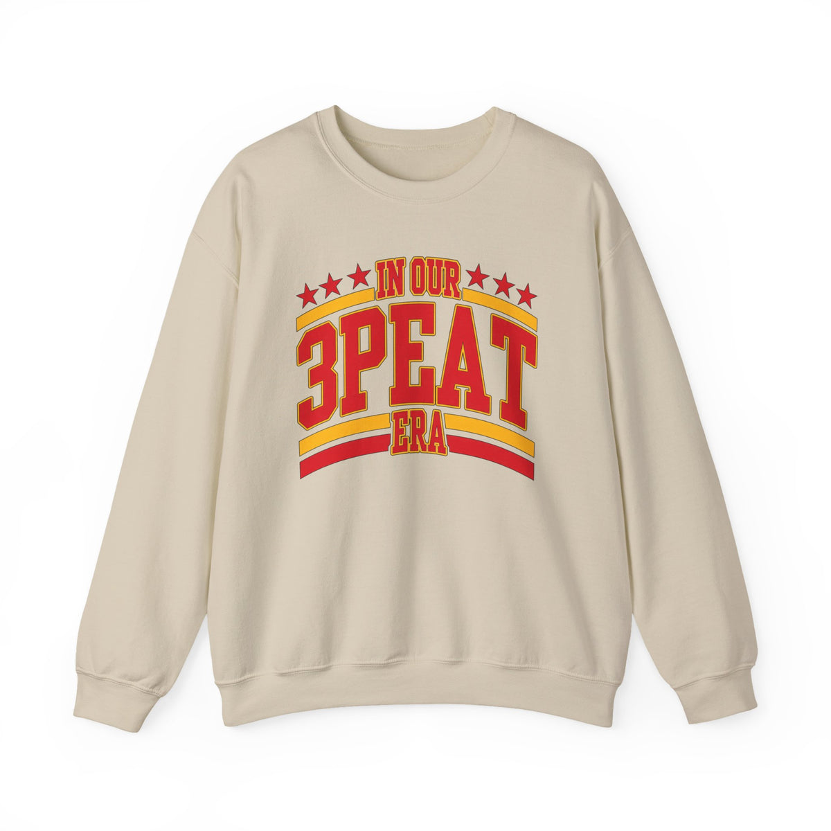 In Our 3PEAT Era" Vintage Sports Pride Pullover