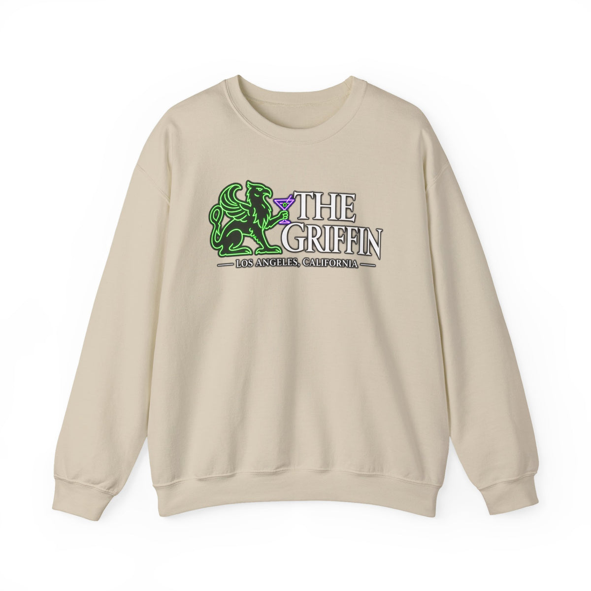 Griffin Bar Crewneck Sweatshirt — "The Griffin" Los Angeles Logo