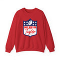 Only Here for Taylor Football Fan Crewneck Sweatshirt
