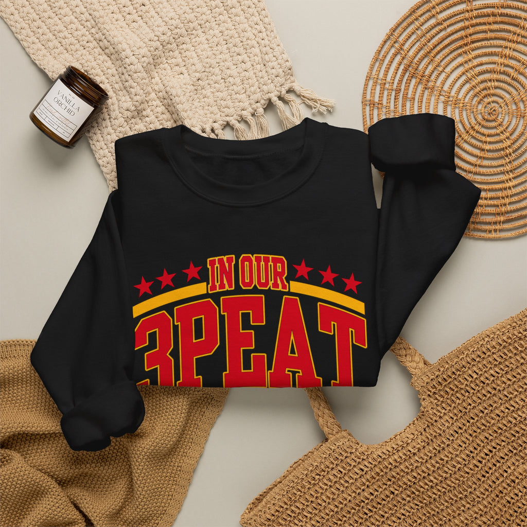 In Our 3PEAT Era" Vintage Sports Pride Pullover