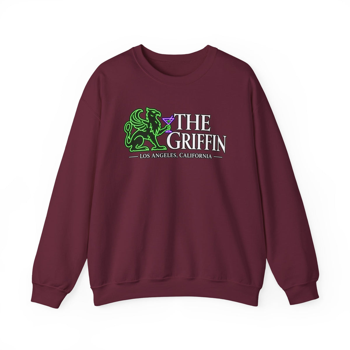 Griffin Bar Crewneck Sweatshirt — "The Griffin" Los Angeles Logo