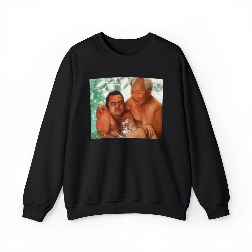 Funny Beach Meme Adult Crewneck Sweatshirt