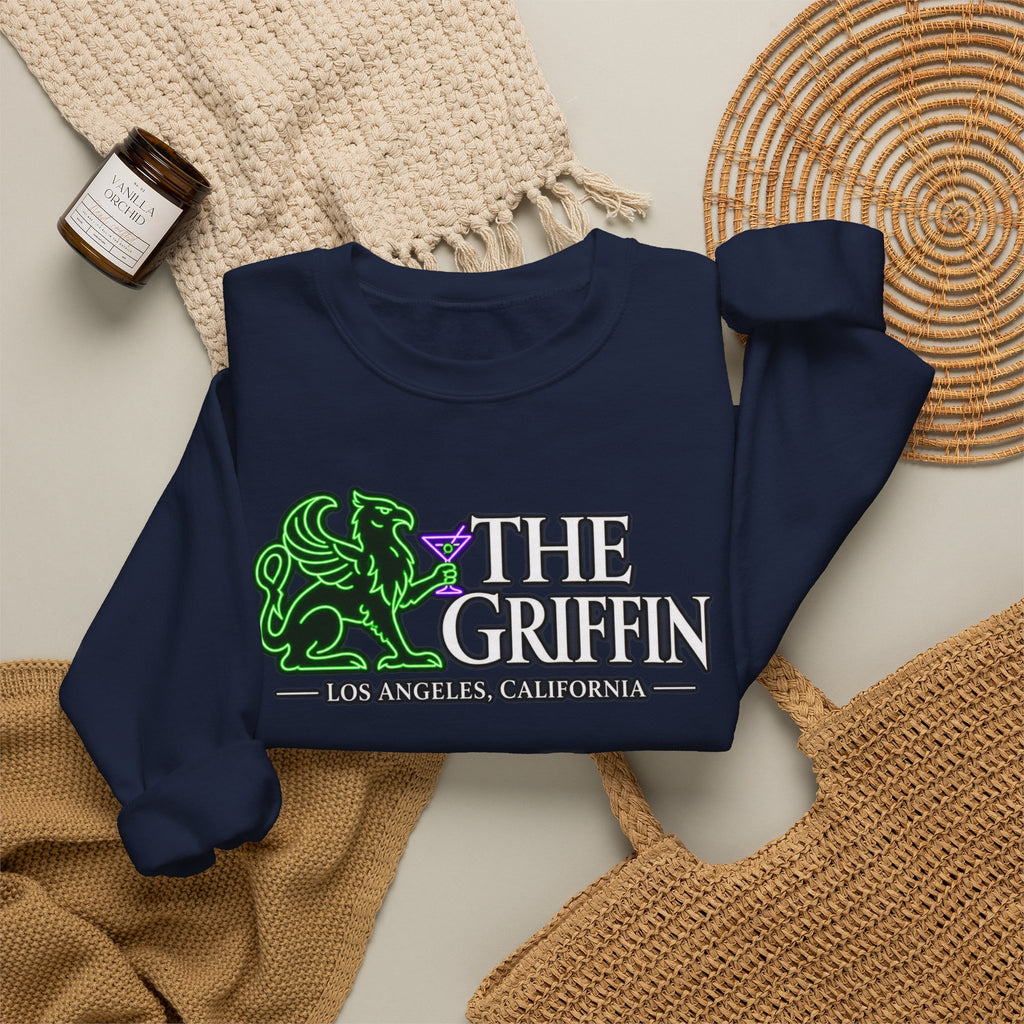 Griffin Bar Crewneck Sweatshirt — "The Griffin" Los Angeles Logo
