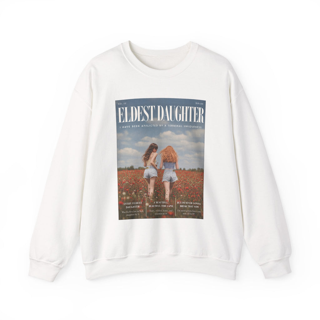 Eldest Daughter Graphic Sweatshirt – Vintage Field Photo Crewneck
