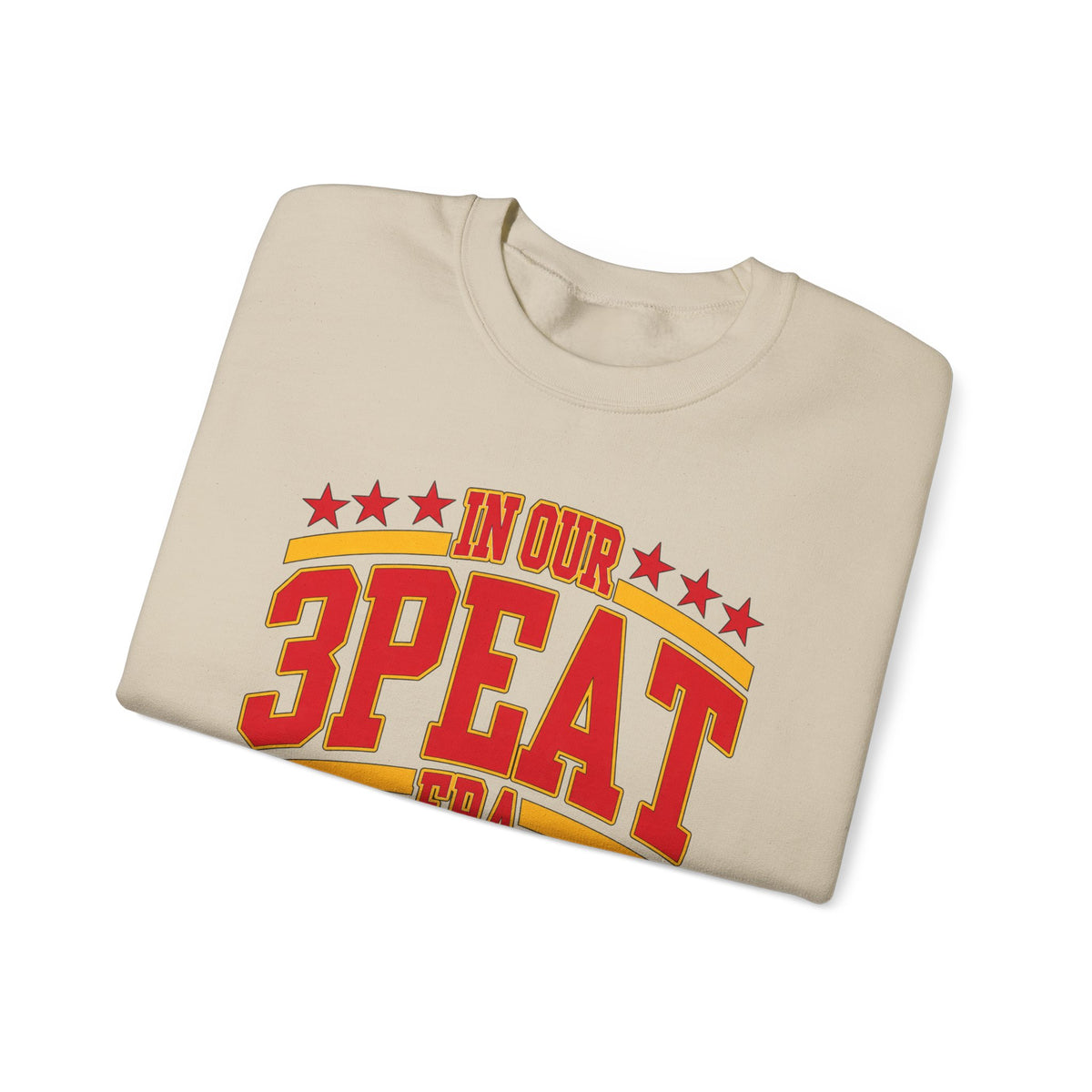 In Our 3PEAT Era" Vintage Sports Pride Pullover